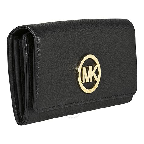 Michael Kors Fulton Carryall Wallet, Black 